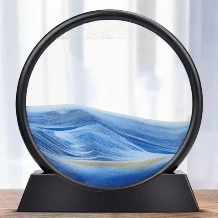 3D Sanduhr – Tiefsee-Sandkunst für Entspannung und Dekoration Mivoza Deutschland