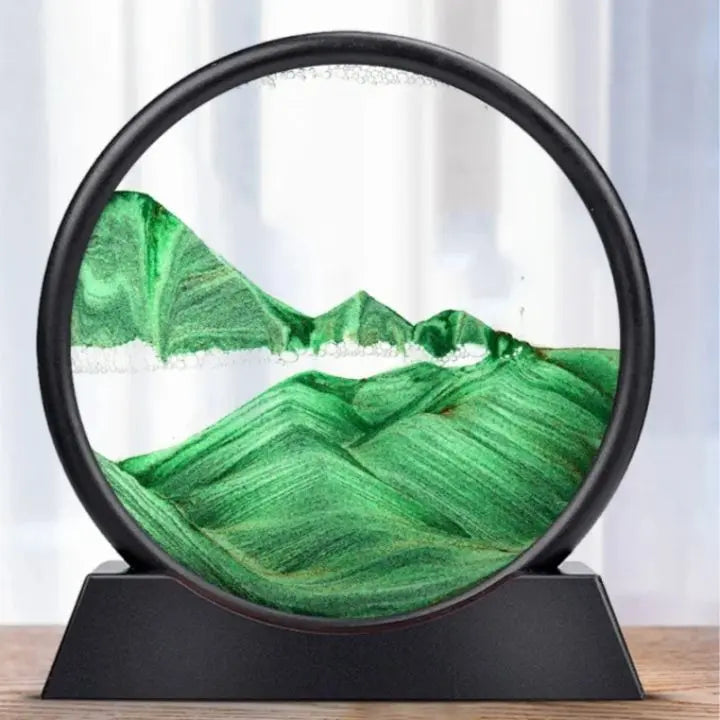 3D Sanduhr – Tiefsee-Sandkunst für Entspannung und Dekoration Mivoza Deutschland