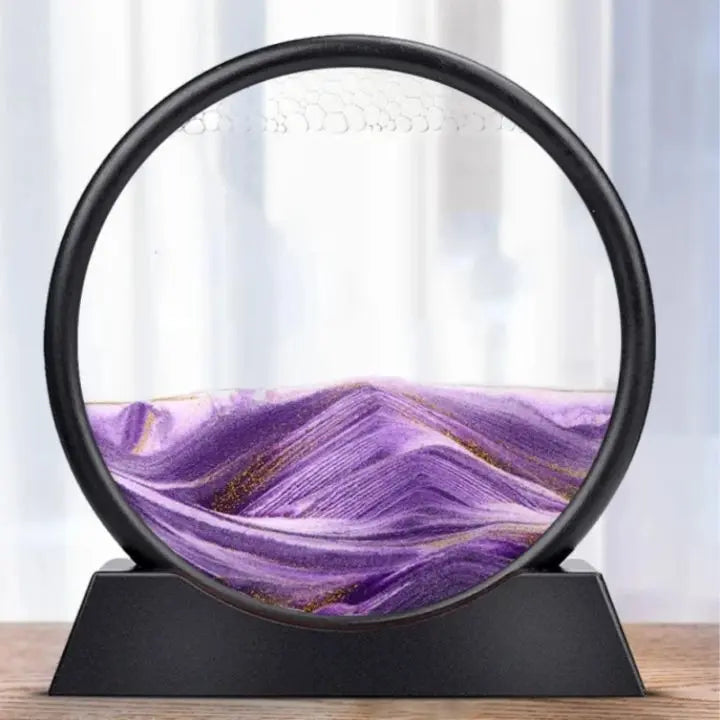 3D Sanduhr – Tiefsee-Sandkunst für Entspannung und Dekoration Mivoza Deutschland