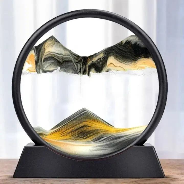 3D Sanduhr – Tiefsee-Sandkunst für Entspannung und Dekoration Mivoza Deutschland