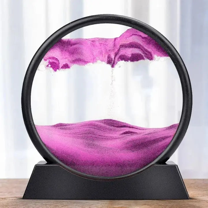 3D Sanduhr – Tiefsee-Sandkunst für Entspannung und Dekoration Mivoza Deutschland