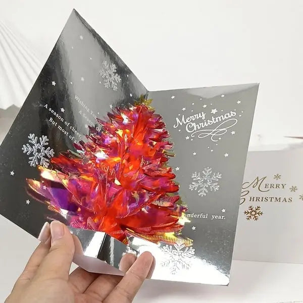 3D Weihnachtskarten — Entfalten eine funkelnde Überraschung Mivoza Deutschland