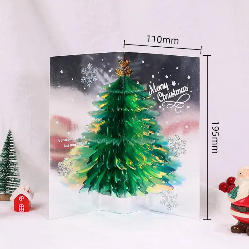 3D Weihnachtskarten — Entfalten eine funkelnde Überraschung Mivoza Deutschland