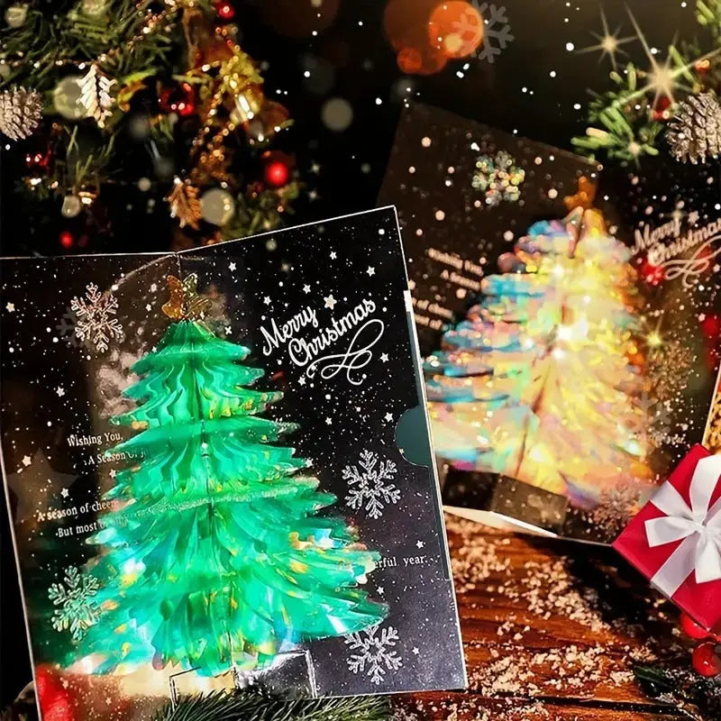 3D Weihnachtskarten — Entfalten eine funkelnde Überraschung Mivoza Deutschland