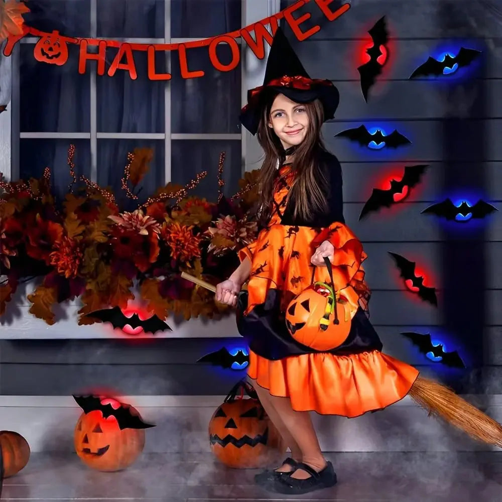 3D fliegende Halloween-Fledermaus-Wanddekorationen Mivoza Deutschland