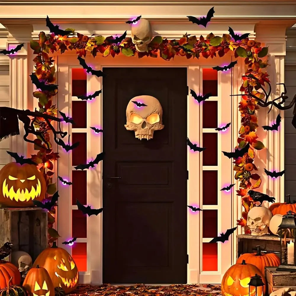 3D fliegende Halloween-Fledermaus-Wanddekorationen Mivoza Deutschland