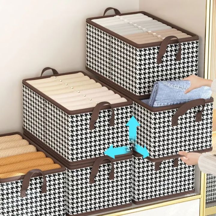 3 Stücke Multifunktionaler faltbarer Kleiderschrank-Organizer Mivoza Deutschland