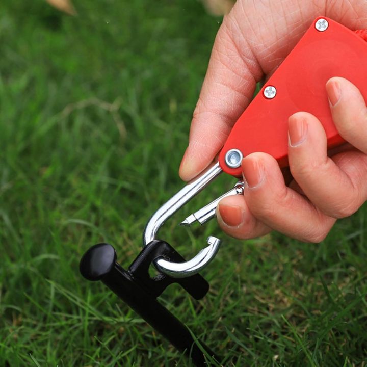 4 Stück | Verstellbares Outdoor-Campingseil – stabil, reflektierend und kompakt