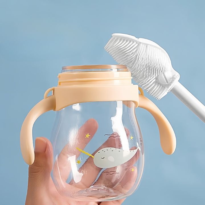 Flexibler Silikon-Flaschenbürste – Hygienereiniger für Gläser Mivoza Deutschland