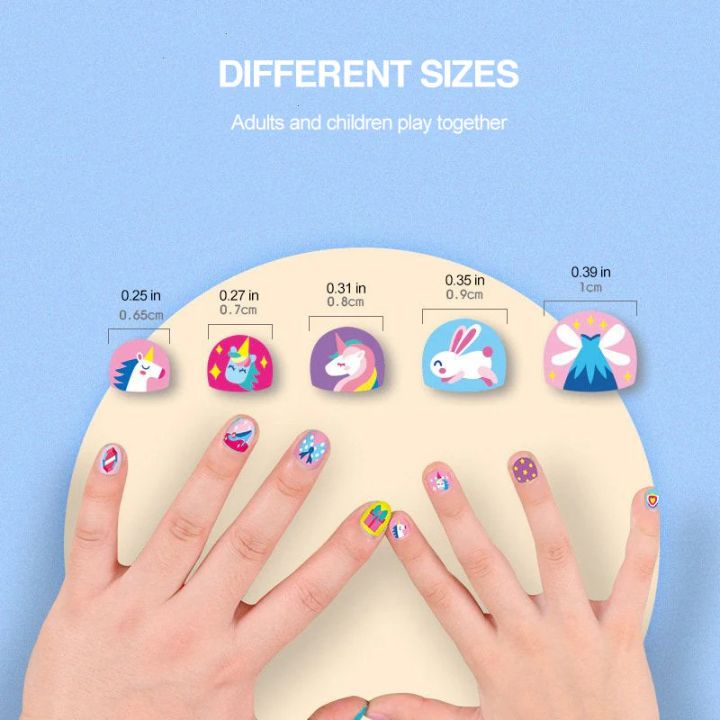 Kinder Nagelsticker-Set – Spaßige, sichere Nagelkunst Mivoza Deutschland