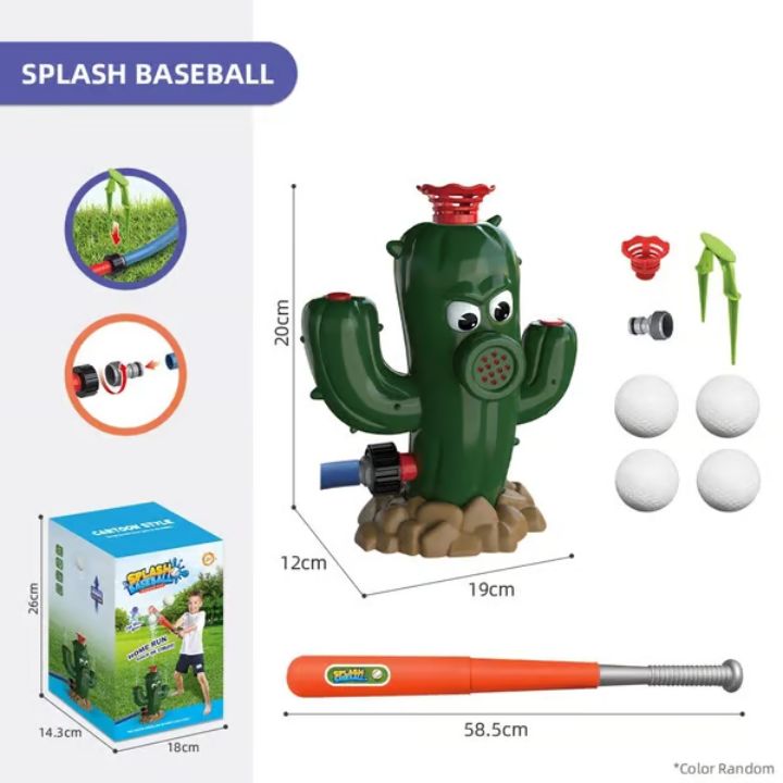 2-in-1 Wasserspiel & Baseball-Set – Outdoorspaß für Kinder Mivoza Deutschland