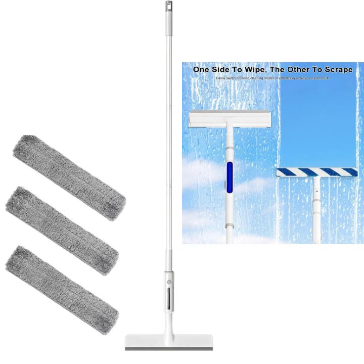 3-in-1 Fensterreiniger mit Verlängerung & Sprayfunktion + 3 Gratis-Tücher Mivoza Deutschland