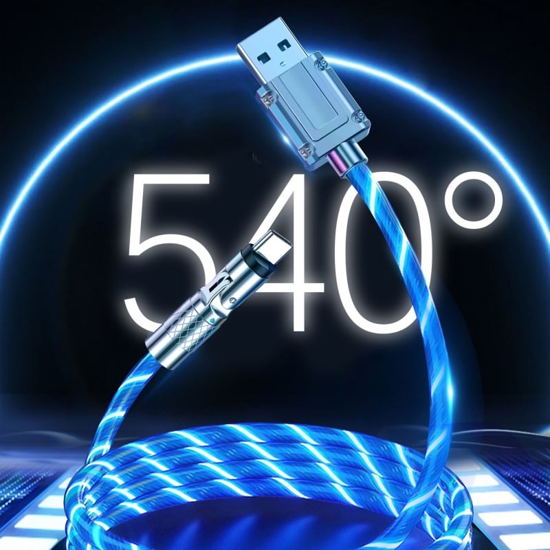 ⚡540° Rotating Streamer Data Cable Mivoza Deutschland