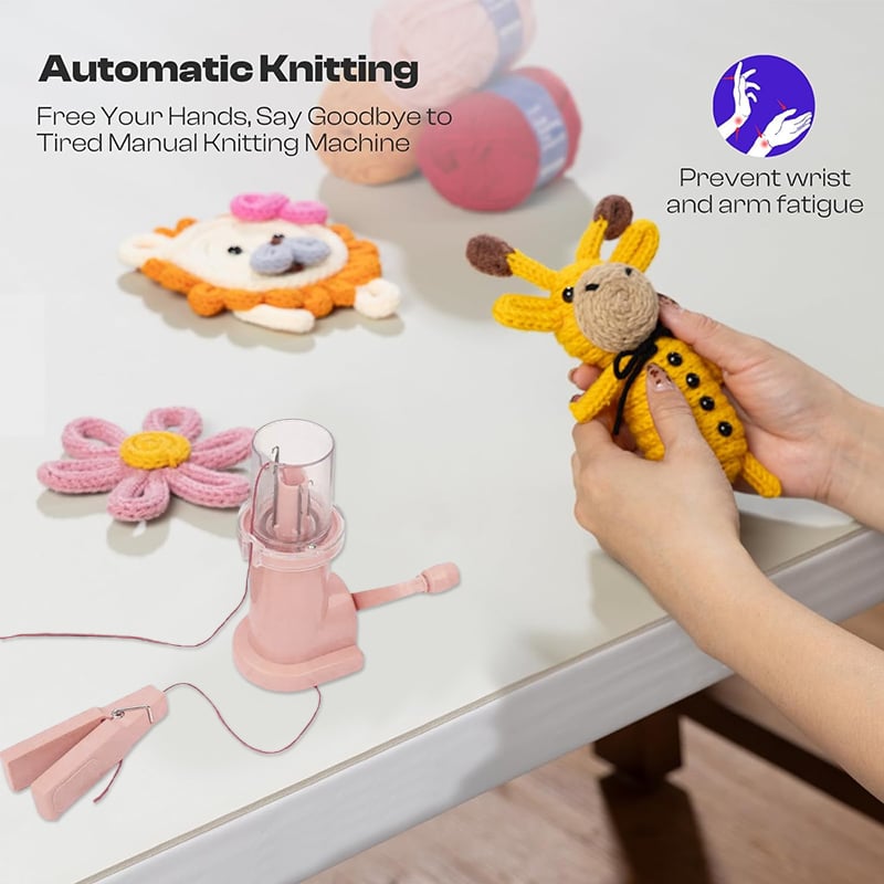 Schnellstrickmaschine für I-Cord — Schneller I-Cord-Macher mit perfekter Spannung Mivoza Deutschland