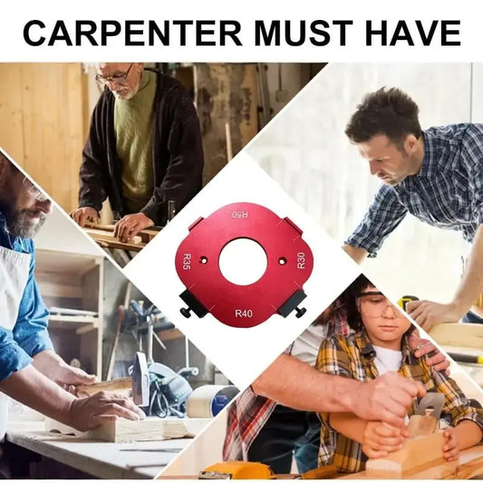 4-in-1 Aluminium-Positionierschablone für Holzarbeiten Mivoza Deutschland