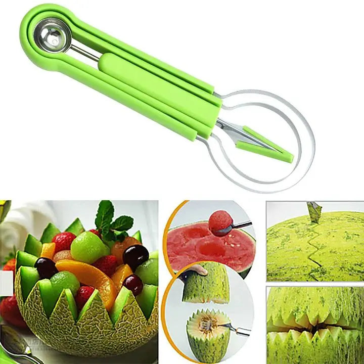 4-in-1 Edelstahl-Fruchtschneider-Set Mivoza Deutschland
