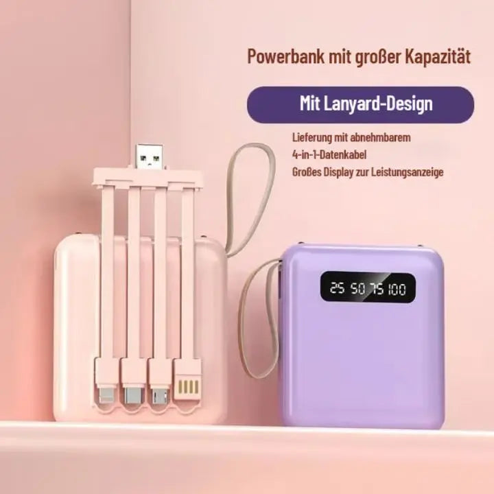 4-in-1 Powerbank Schnellladung – Kompakt & Leistungsstark Mivoza Deutschland