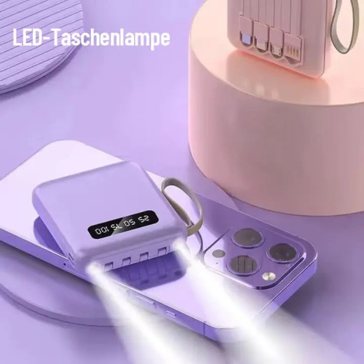 4-in-1 Powerbank Schnellladung – Kompakt & Leistungsstark Mivoza Deutschland