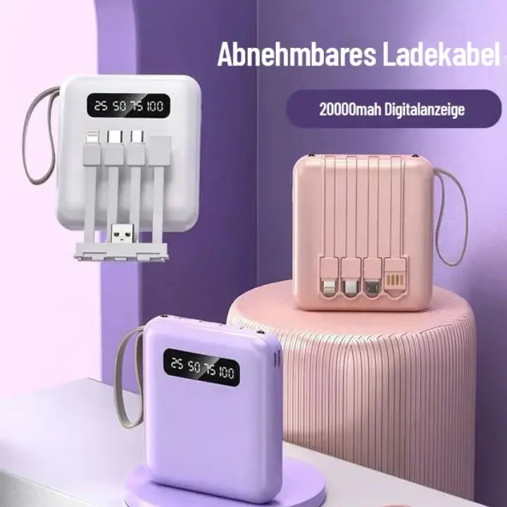 4-in-1 Powerbank Schnellladung – Kompakt & Leistungsstark Mivoza Deutschland
