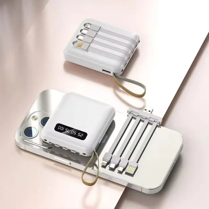 4-in-1 Powerbank Schnellladung – Kompakt & Leistungsstark Mivoza Deutschland