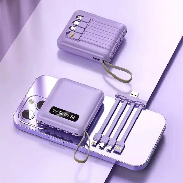 4-in-1 Powerbank Schnellladung – Kompakt & Leistungsstark Mivoza Deutschland