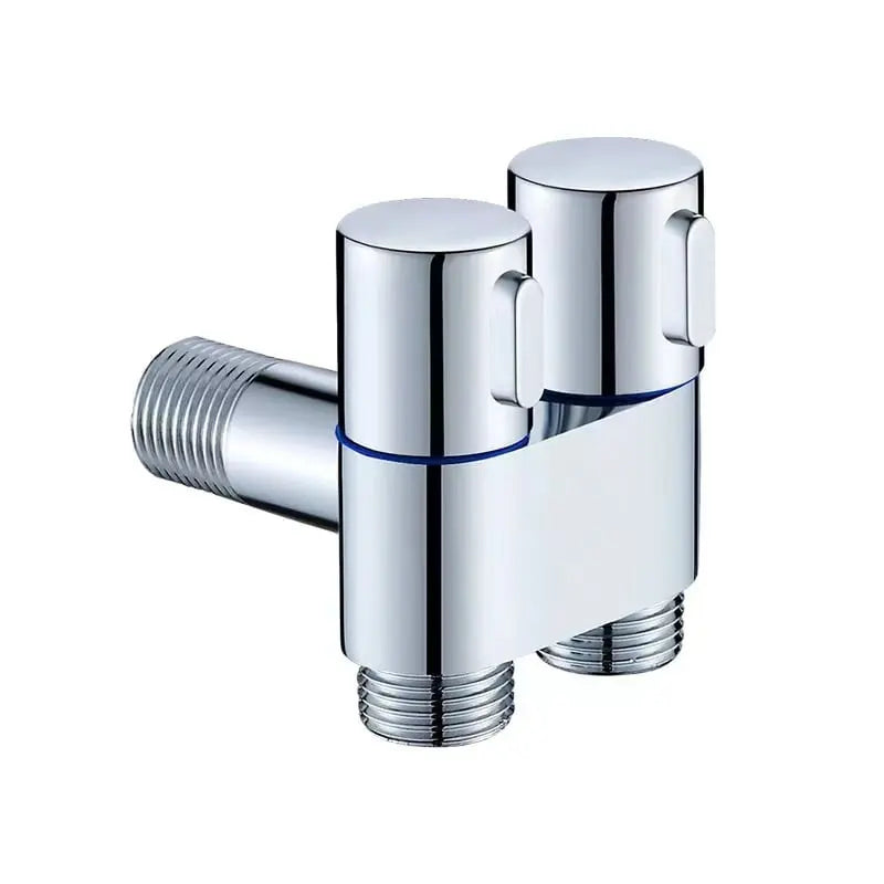 Doppelsteuerventil aus Messing – Wasserzufuhr mit mattschwarzem Finish Mivoza Deutschland