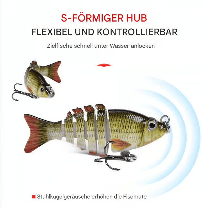 Bionischer Schwimmköder - Für alle Angelgewässer geeignet Zorenza