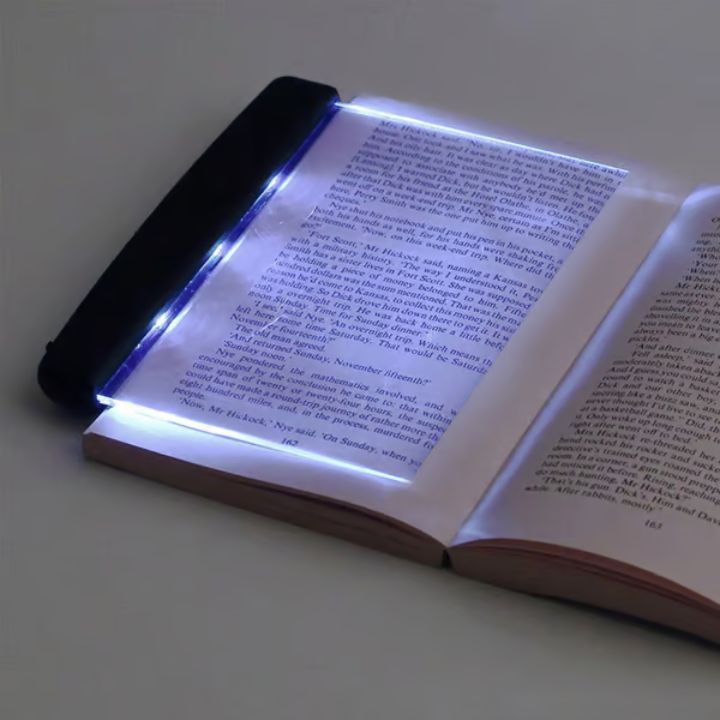 LED Leselampe Flachpanel – Nachtlicht mit 2 Helligkeitsstufen & Augenschutz Mivoza Deutschland