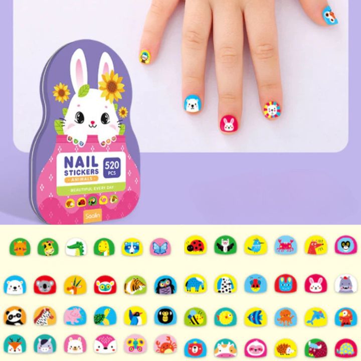 Kinder Nagelsticker-Set – Spaßige, sichere Nagelkunst Mivoza Deutschland