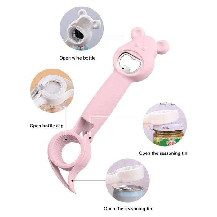 1+1 GRATIS | 4-in-1 Küchenöffner – Ideal bei Arthritis und eingeschränkter Handkraft Mivoza Deutschland