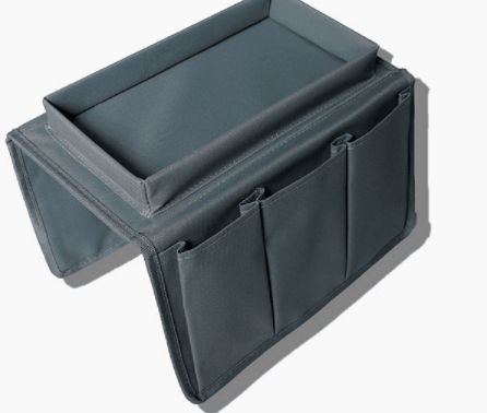 Elegantes Sofa-Armlehnen-Tablett mit Organizer für Getränke und Zubehör Mivoza Deutschland