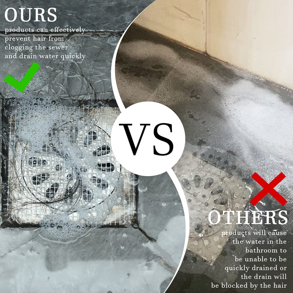30er-Set Haarsiebe für Abflüsse – selbstklebende Einwegfilter für Dusche & Waschbecken! Mivoza Deutschland