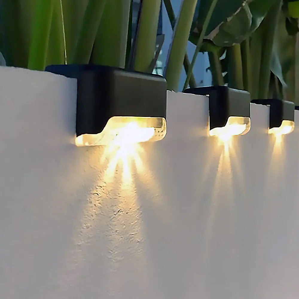 4er-Set Solar-Terrassenlichter – Wetterfestes Außenlicht Mivoza Deutschland