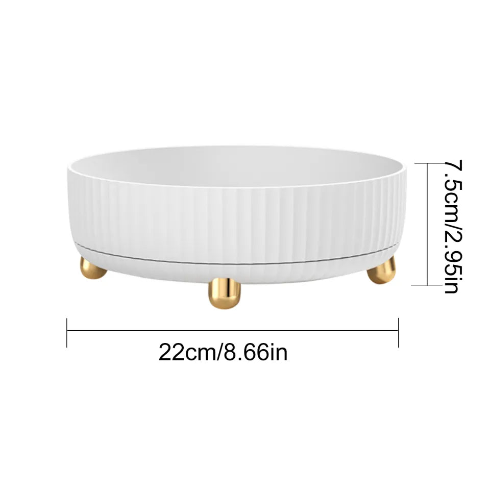 360° drehbares Aufbewahrungstablett — Immer ordentlich & leicht erreichbar