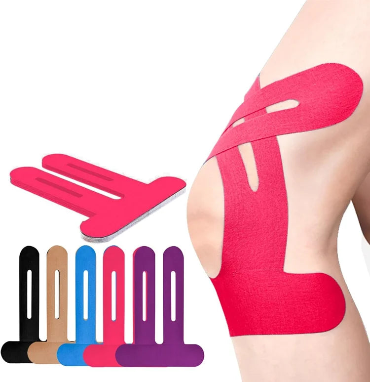 Kniebandage Tape – Vorgefertigtes Kinesiologie-Tape für aktive Gelenke Mivoza Deutschland