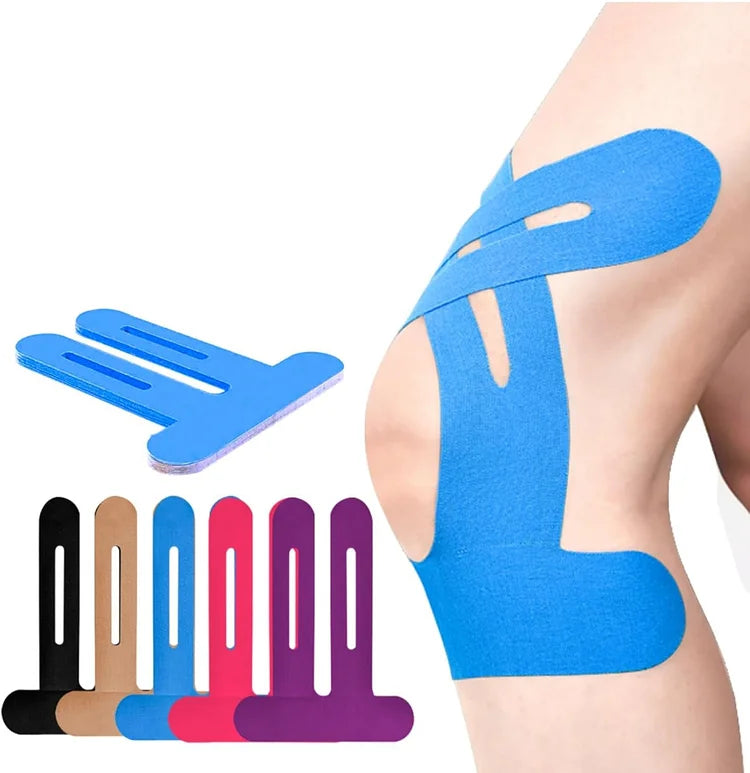 Kniebandage Tape – Vorgefertigtes Kinesiologie-Tape für aktive Gelenke Mivoza Deutschland