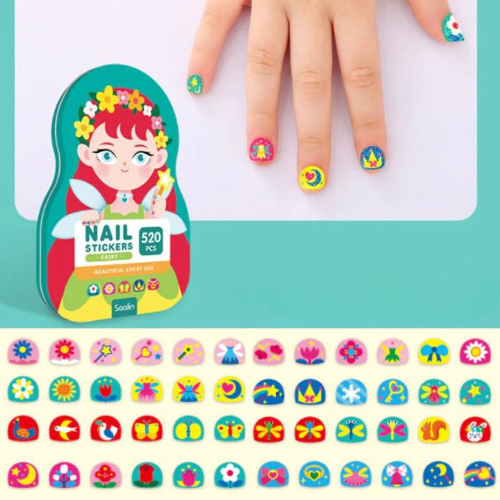Kinder Nagelsticker-Set – Spaßige, sichere Nagelkunst Mivoza Deutschland