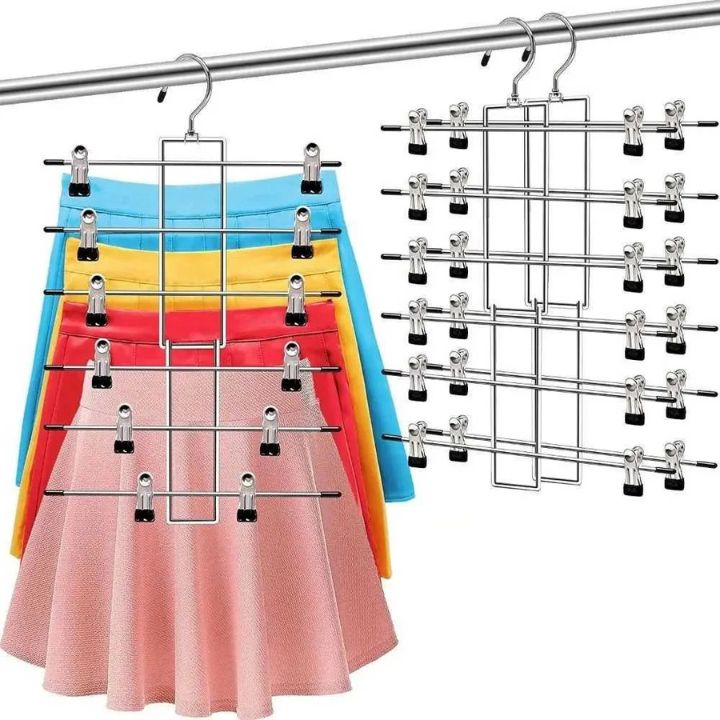 Multifunktionaler Kleiderbügel mit 12 Clips – Platzsparend, Drehbar Mivoza Deutschland