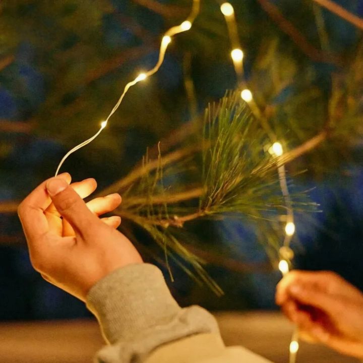 LED Lichterkette – 10m Kabel für Innen und Außen Mivoza Deutschland