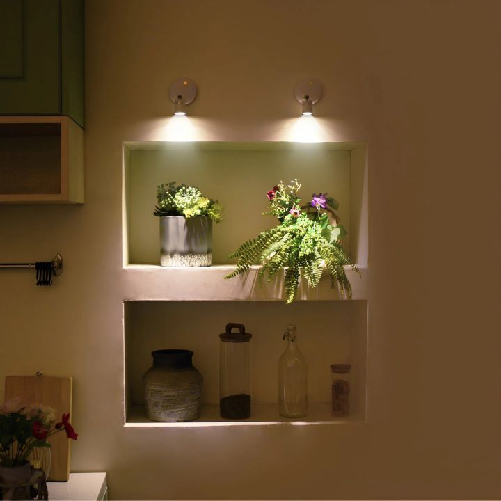 1+1 Gratis | Kabelloses LED-Spotlight – Fernbedienung für Akzentbeleuchtung Mivoza Deutschland