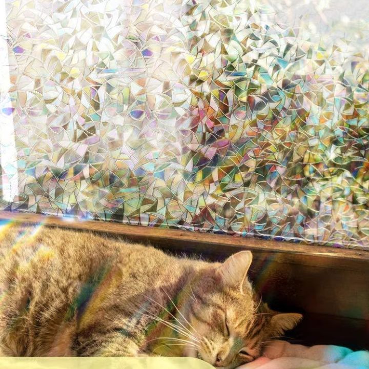 1+1 Gratis | 3D Regenbogen Fensterfolie – Sichtschutz & Deko ohne Kleber Mivoza Deutschland