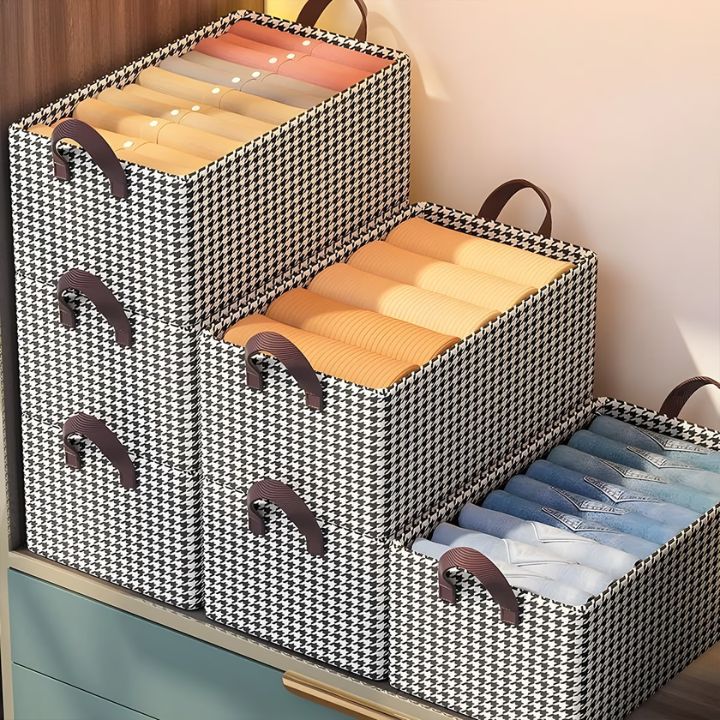 3 Stücke Multifunktionaler faltbarer Kleiderschrank-Organizer Mivoza Deutschland