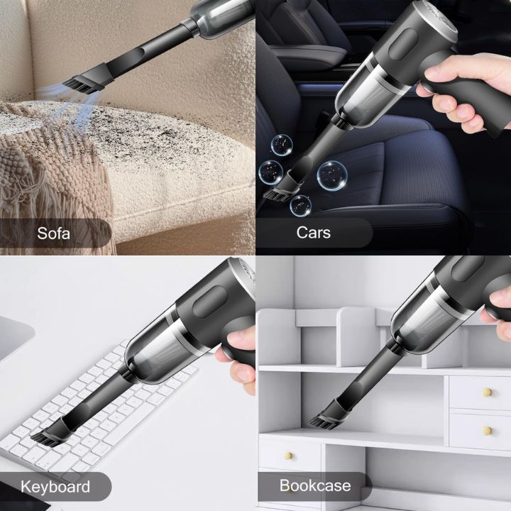 Kabelloser 3-in-1 Mini-Staubsauger – Saugen, Blasen & Bürsten in einem Mivoza Deutschland