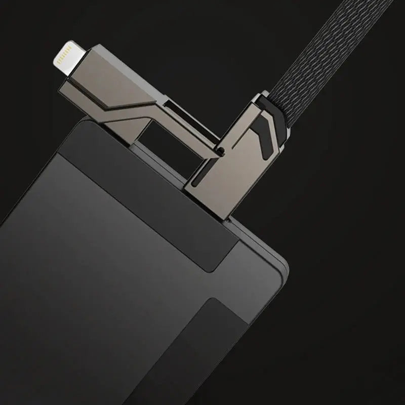 4-in-1 Mehrgeräte-Ladekabel — Schnellladung mit Anti-Verhedder-Design Mivoza Deutschland