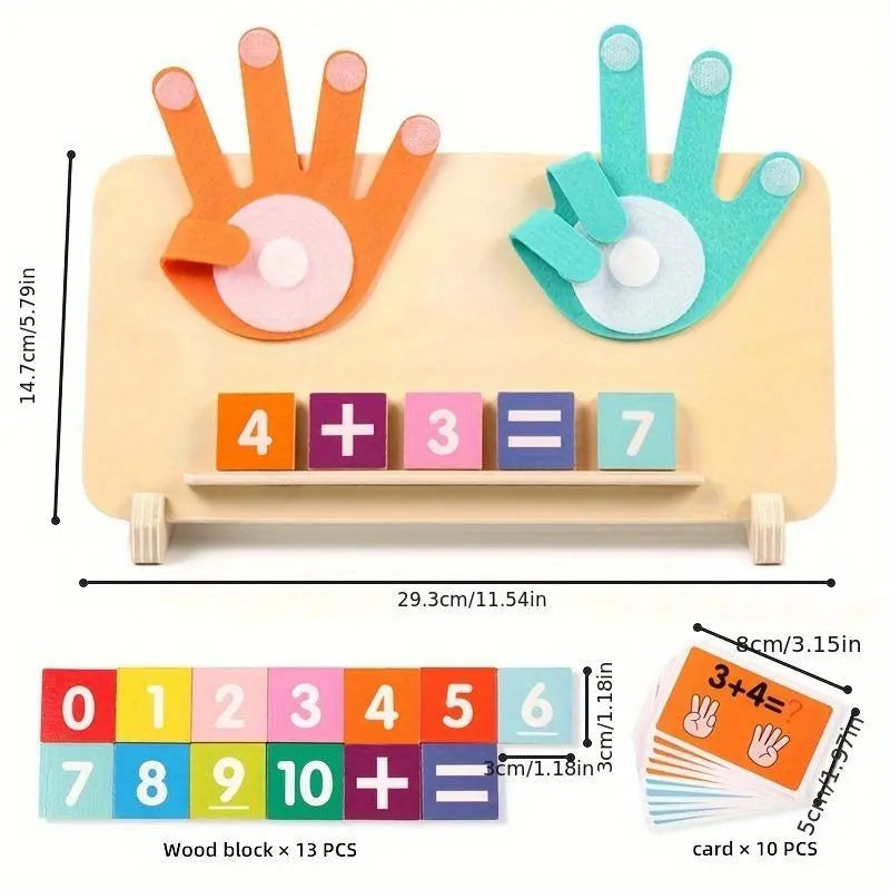 🔥Designed for Kids-Montessori Educational Toys - Wooden Arithmetic Learning Board for Ages 3+ Mivoza Deutschland