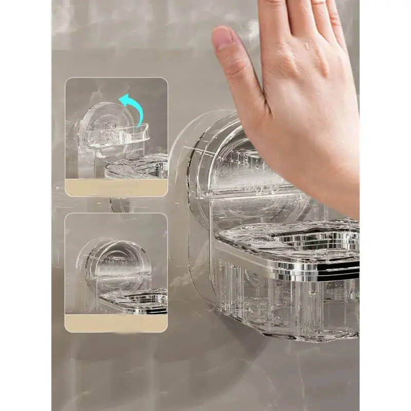 Drehbarer Haartrocknerhalter — Bohrfreier 360° Schwenk-Organizer Mivoza Deutschland
