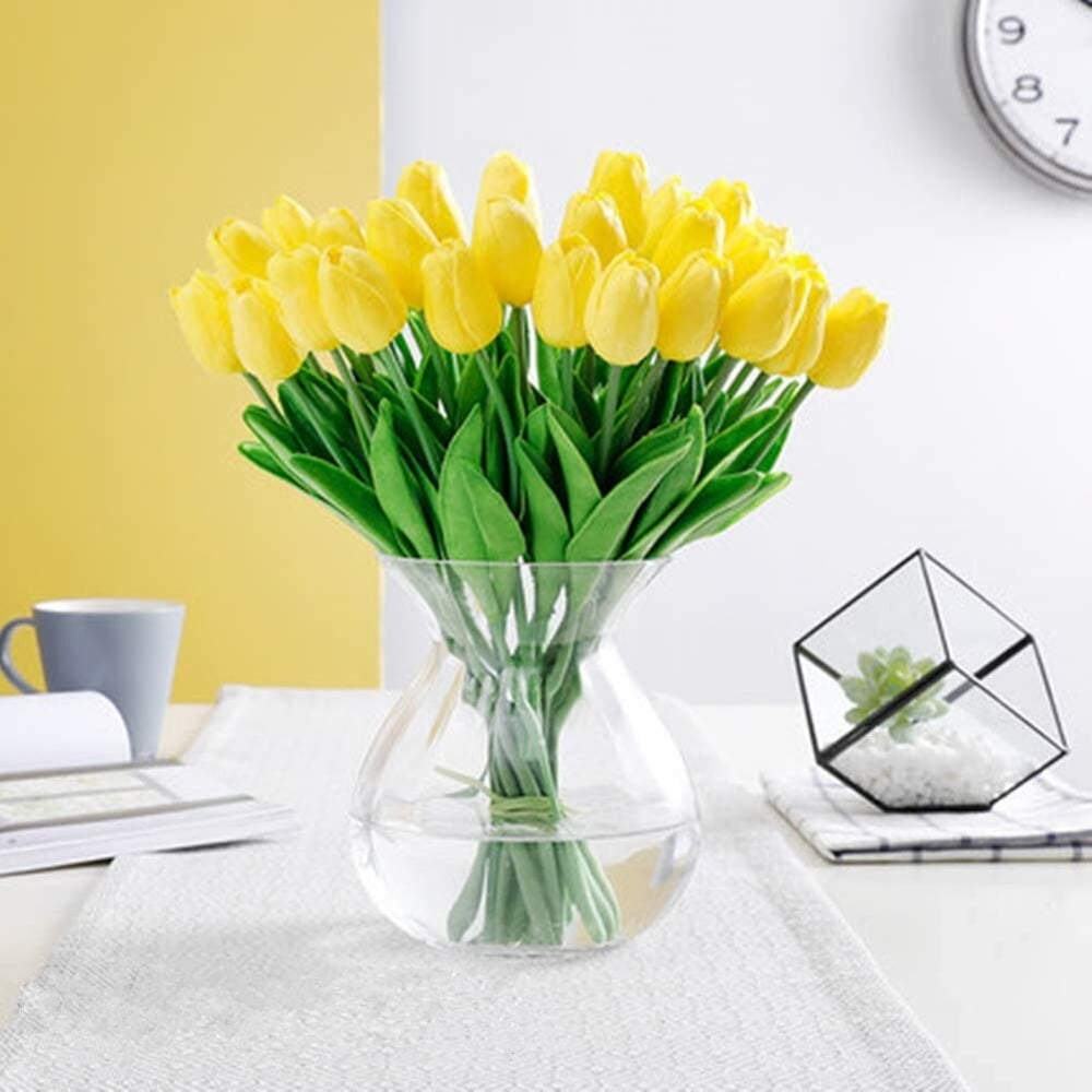 10er-Set Künstliche Tulpen aus Latex – Stilvolle und langlebige Dekoblüten Mivoza Deutschland