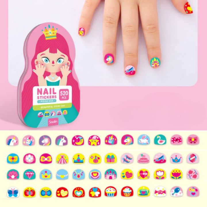 Kinder Nagelsticker-Set – Spaßige, sichere Nagelkunst Mivoza Deutschland