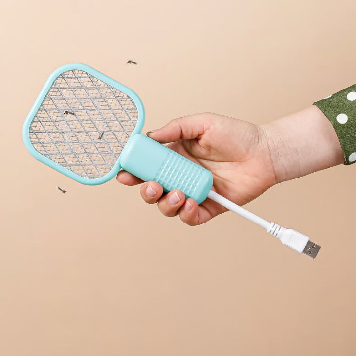 Tragbarer Elektrischer Moskitoschläger & Insektenlampe – Wiederaufladbar Mivoza Deutschland