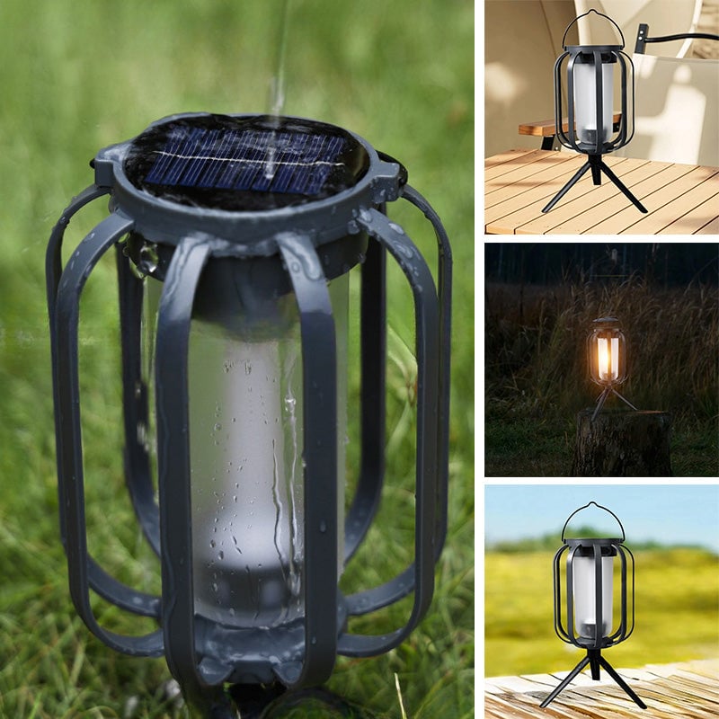 🌞2025 Summer Sale🔥Solar Lantern Outdoor Light with 4 Modes Mivoza Deutschland